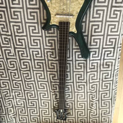 Warwick Fortress Flashback 1996 Teal with OHSC Very rare image 2