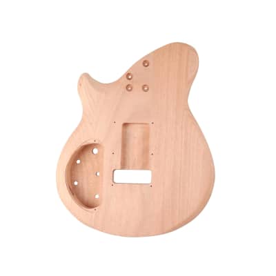 Diy Electric Guitar Kit Beginner Kit 6 String Right Handed With Mahogany Body Hard Maple Neck Rosewood Fingerboard Black Hardware Build Your Own Guitar. image 6