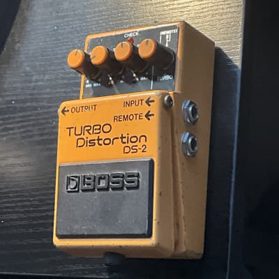 Boss DS-2 Turbo Distortion (Silver Label) 1993 | Reverb