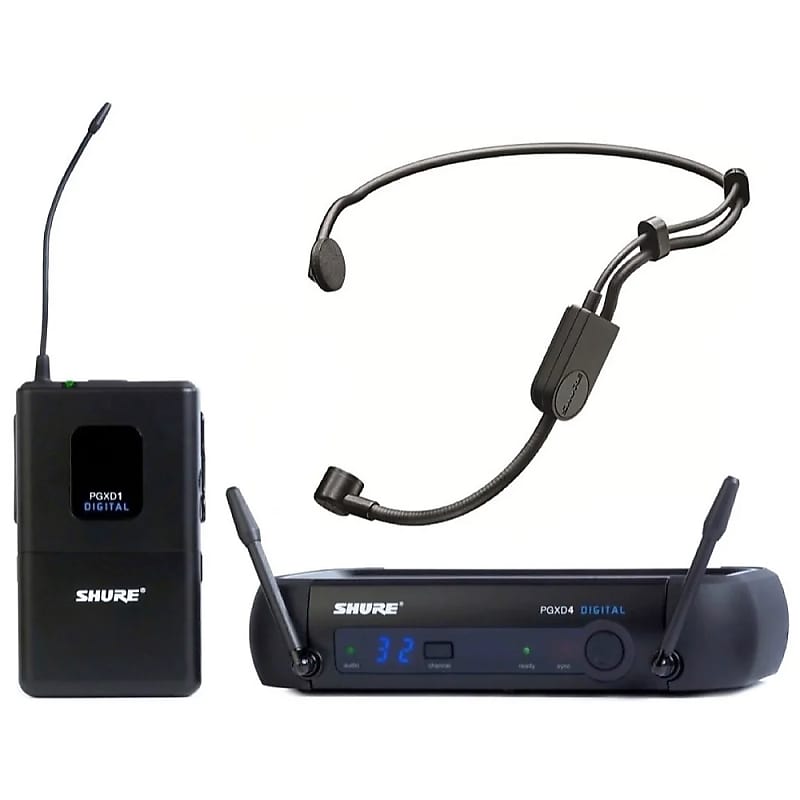 Shure PGXD14/PGA31 Wireless Microphone System with PGA31 Headset (Band X8: 902 - 928 MHz) image 1