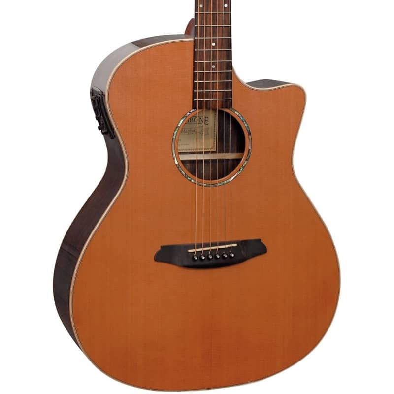 Rathbone No.3 Electro Acoustic Guitar - Cedar / Ebony image 1