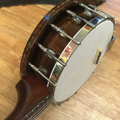 1920's Stromberg-Voisinet (Kay) Vintage banjo ukulele + Original Case image 6