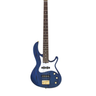 Aria Pro II Electric Bass Guitar Blue RSB42AR | Reverb