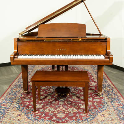 Yamaha 5'3" GH1 Grand Piano | Satin Walnut | SN: 2832152 | Used image 2