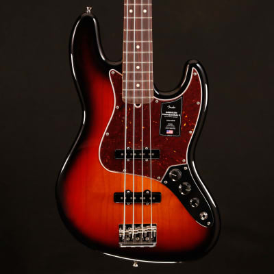 Fender American Professional II Jazz Bass, Rosewood Fb, 3-Color SB image 4