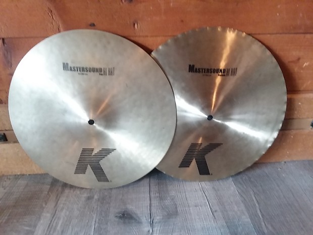Zildjian k mastersound hi sales hats 14