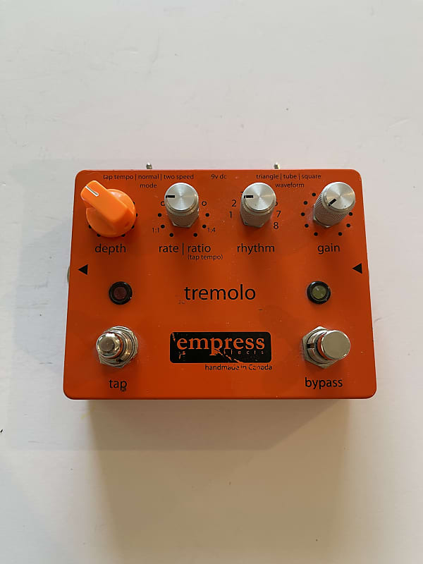 Empress Effects Tremolo V1 Guitar Effect Pedal Made In Canada image 1
