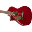 Fender Guitare Électro-Acoustique Newporter Player LH CAR WN Candy Apple Red Gaucher