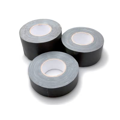 Gaffer Tape 2 x 60 yards Black by Hosa Item GFT-447BK-Bulk