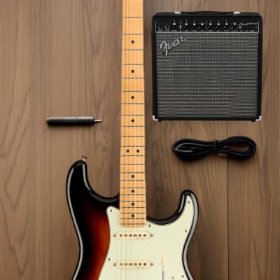 Fender Player Plus Stratocaster 6-String Electric Guitar (Right-Hand, 3-Color Sunburst) image 7