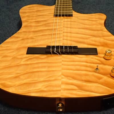 Carvin / Kiesel  NS 1 2016 Natural Quilted Maple image 7
