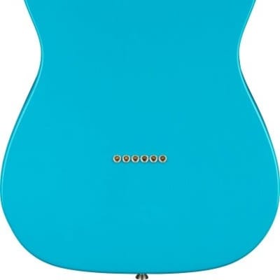 Fender American Professional II Telecaster Electric Guitar (Miami Blue, Maple Fretboard) image 4