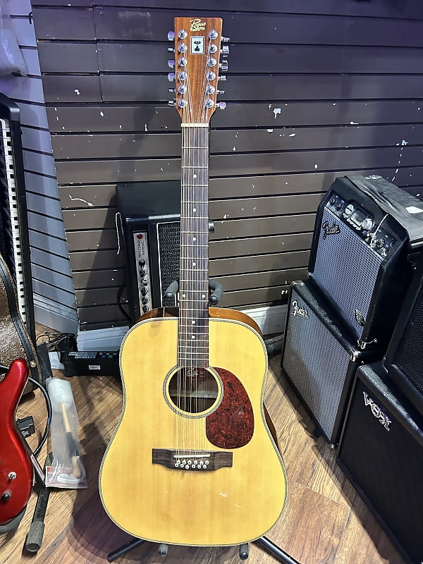 Rogue RADH12 12 String Acoustic Guitar Reverb