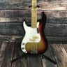Used Fender 1977 Left Handed 4 String Precision Bass with Fender Hard Shell Case