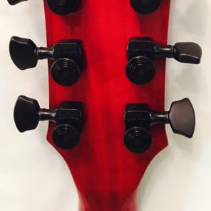 Custom Built 335 Style, Solid Maple Top, Mahogany Body, Gibson Red - Made in USA image 6