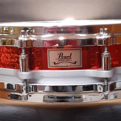 PEARL FREE FLOATING Brass 14 X 6.5 Snare Drum, Dual Throw Offs