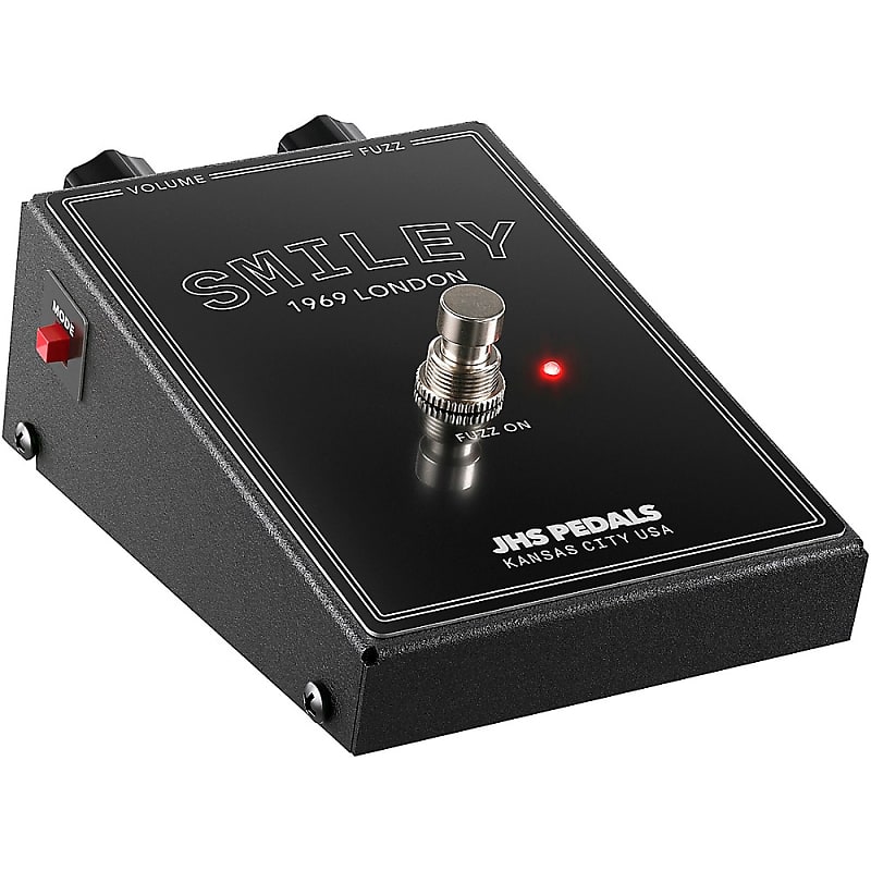 JHS Pedals Smiley 1969 London Fuzz Guitar Effects Pedal Black Reverb