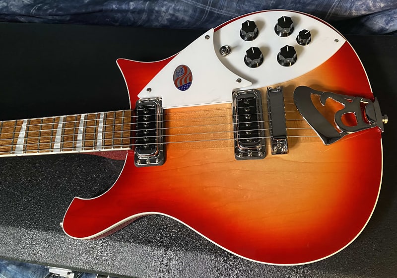 NEW ! 2024 Rickenbacker 620 Fire Glo FG - Authorized Dealer - In-Stock! 7.9 lbs - G02328 image 1