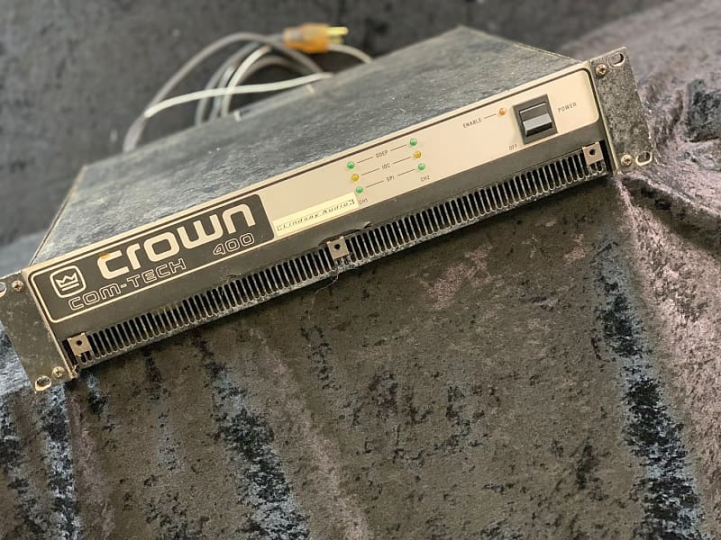 Crown Com Tech 400 Power Amplifier (Nashville, Tennessee) Reverb