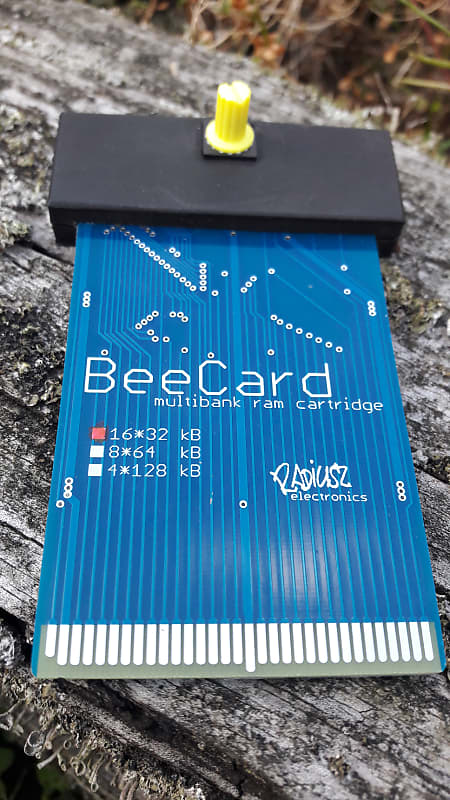 Radiusz Electronics  Bee-Card AKA Korg MCR-03 Multibank RAM Cartridge  2022 image 1