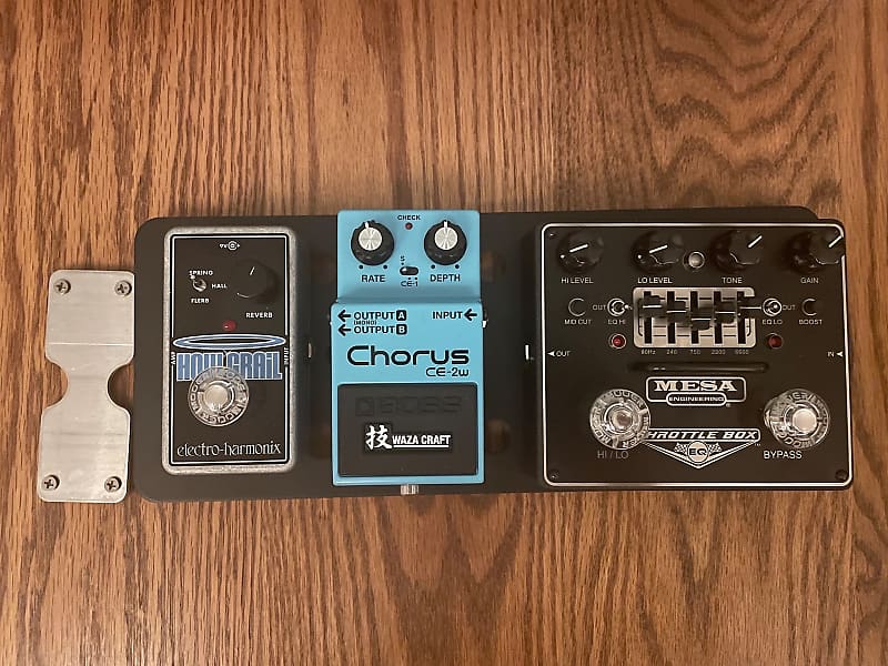 Holeyboard Pedalboard Module 3 wah/volume extension piece Reverb