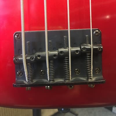 JB Player Sledgehammer  Red 4 String Bass image 12