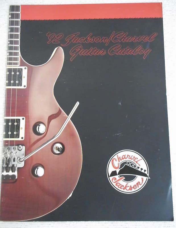 Jackson/Charvel Vintage Guitar Catalog 1992 Reverb