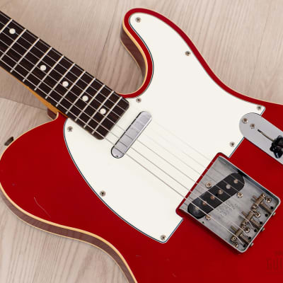 1989 Fender Telecaster Custom ‘62 Vintage Reissue TL62B-650 Candy Apple Red A-serial, Japan MIJ Fujigen image 7