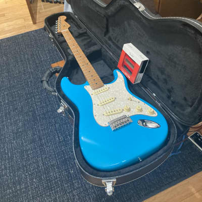 Fender Stratocaster/strat/st  6.5# PC Miami Blue Roasted Maple Neck Fender 57/62 Pickups image 10