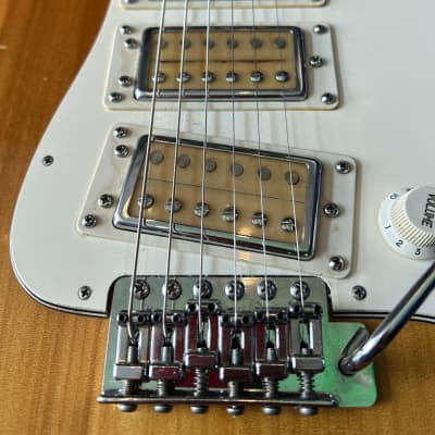 Univox Ripper 1970s Electric Guitar Natural image 12