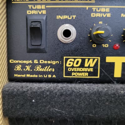 ギター TUBE WORKS / TUBE D - B.K. Butler BK Butler Tube Works Tube Driver Amp 60W 1x12 Combo | Reverb