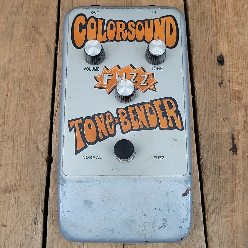 Colorsound Tone Bender Fuzz Dick Denny TL071CP Op Amp 1990