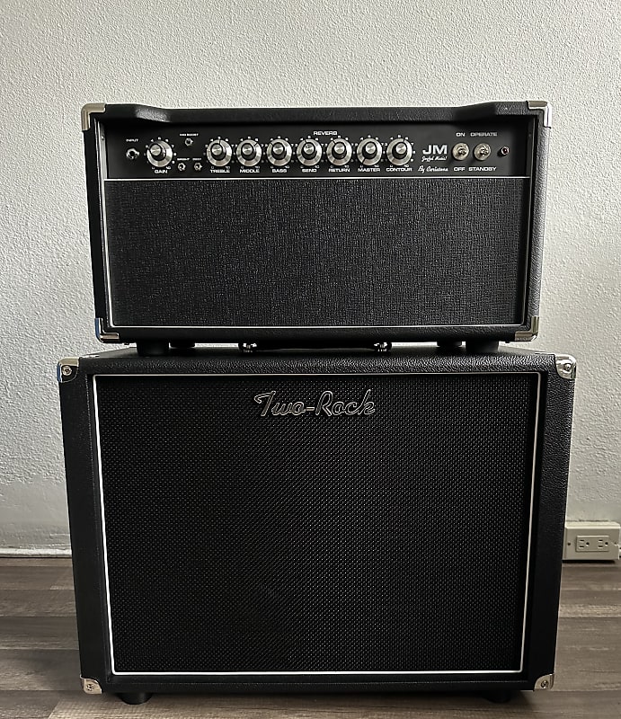 Ceriatone JM 50 Head Amplifier + TwoRock 1x12” Cab Reverb