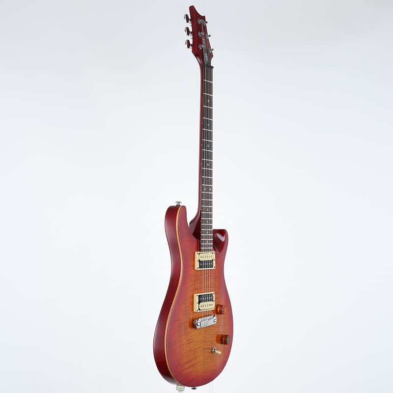 Paul Reed Smith (PRS) SE CUSTOM 22 Flat Top Moon Inlay Cherry Sunburst [SN  H00240] (03/18)