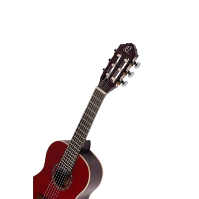 Ortega Family Series 1/2 Size Nylon Classical Guitar w/ Bag image 10