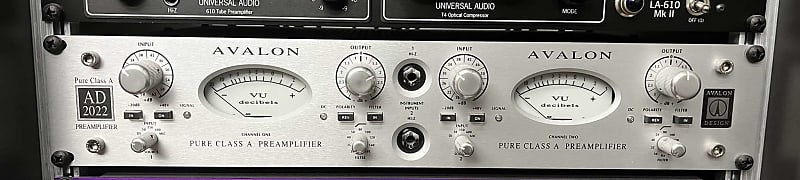 アンプ Avalon AD2022 Avalon Design AD2022 Microphone Preamp AD2022-B B&H Photo Video