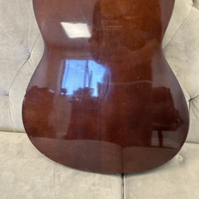 Yamaha  FG-75, Red Label, 70s - Natural acoustic guitar image 7