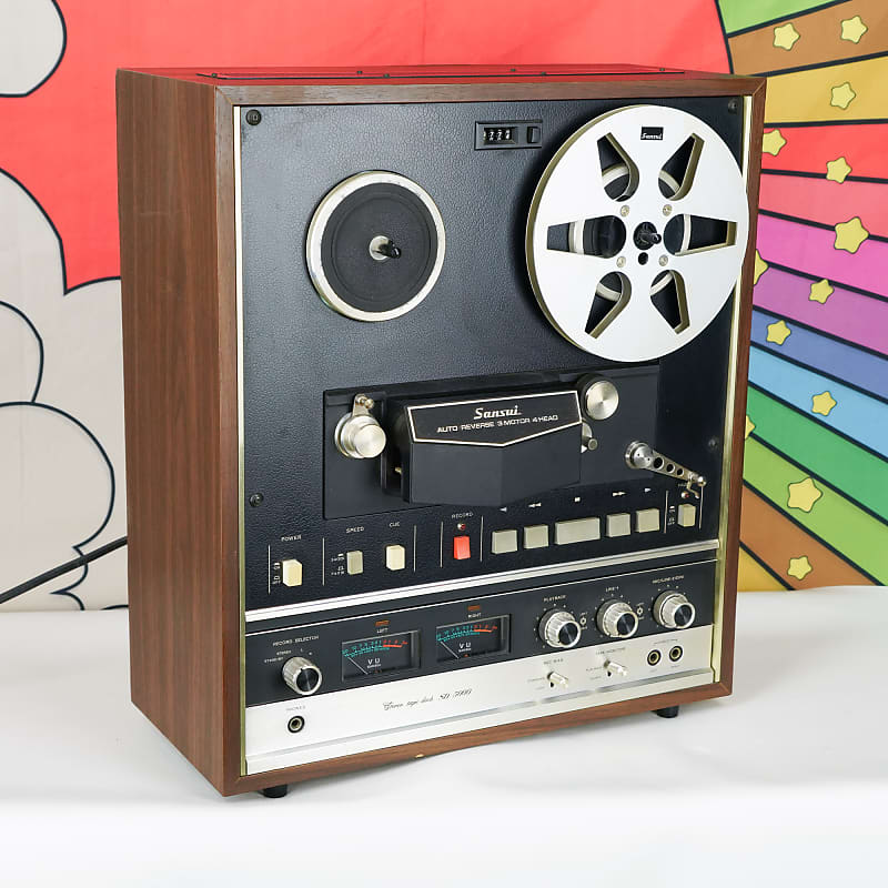 Vintage Sansui SD-5000 Reel to Reel Stereo Tape Deck