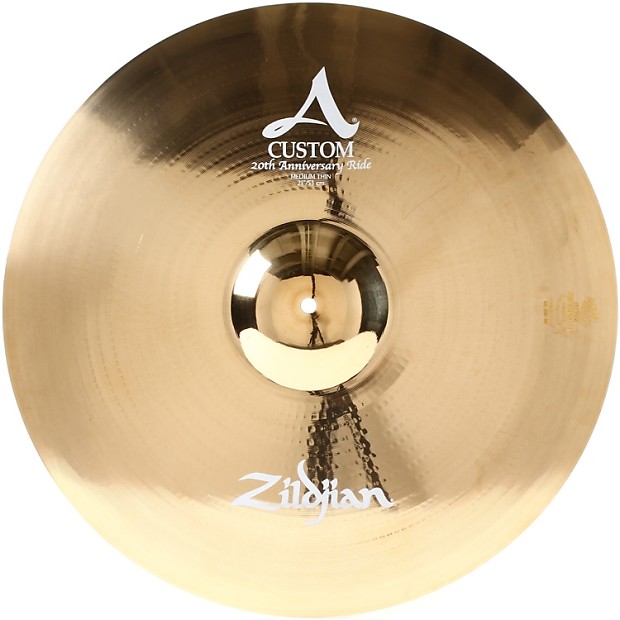 Zildjian 21 inch A Custom 20th Anniversary Ride Cymbal Reverb