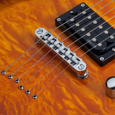 Schecter C-6 Plus Vintage Sunburst #444 image 5