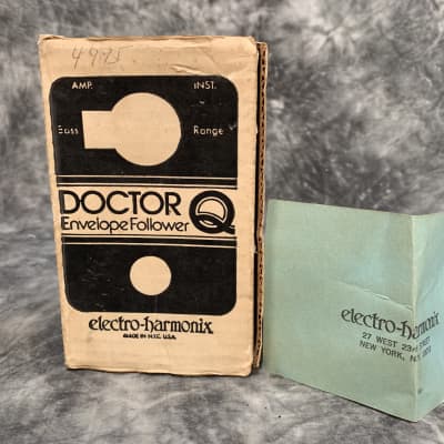 Electro-Harmonix Dr Q envelope follower in the box  filter Vintage original image 7