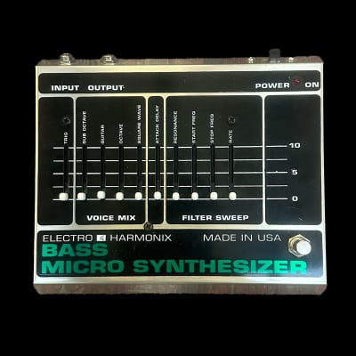 Electro-Harmonix Bass Micro Synthesizer | Reverb