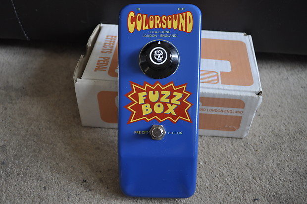 Colorsound fuzz sale