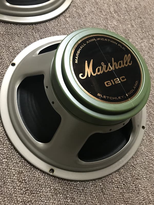 Marshall G12C Celestion Greenback 25w Speakers - Vintage Modern - RARE -  Jimi Hendrix 2