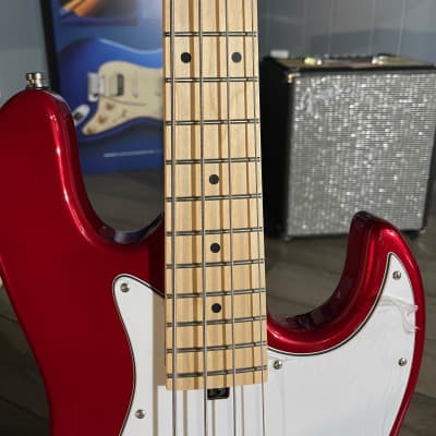 Sadowsky MetroExpress 21-Fret Vintage J/J 4 String Bass, Maple Fretboard, Candy Apple Red Metallic image 5