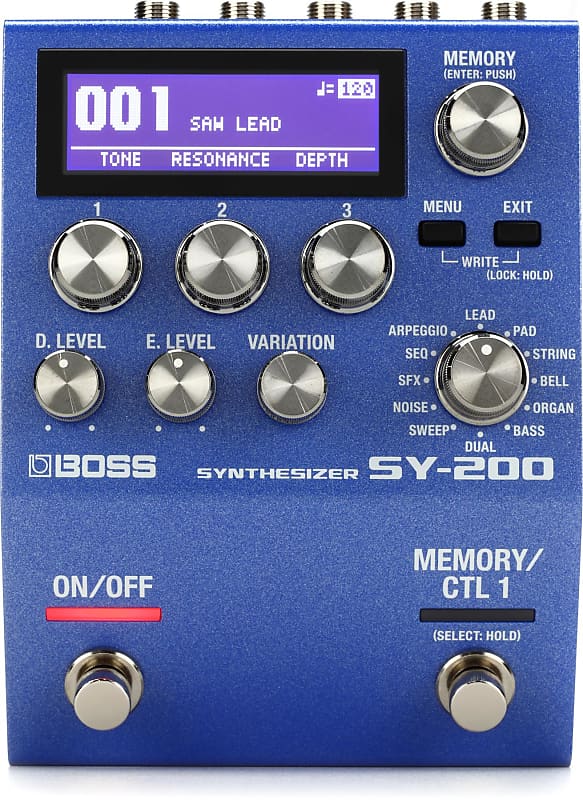 Boss SY-200 Guitar Synthesizer Pedal image 1