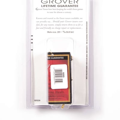 Grover 505G Mini Roto-Grip Locking Gold 3x3 Rotomatic Tuners image 2