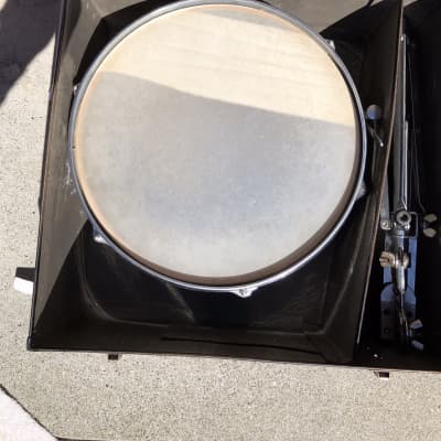 Killer Sounding Gretsch Round Badge Snare Drum, Case & Stand 1950-1969 - White Marine Pearl image 14