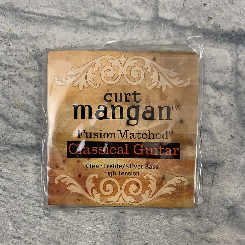 Curt Mangan 90611 Fusion Matched Classical Guitar Nylon Strings - High Tension Tie On image 1