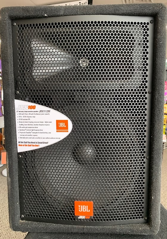 JBL jrx100 112m スピーカー　その① JBL JRX100 Series Vintage Stage Monitor Speaker (JRX112M